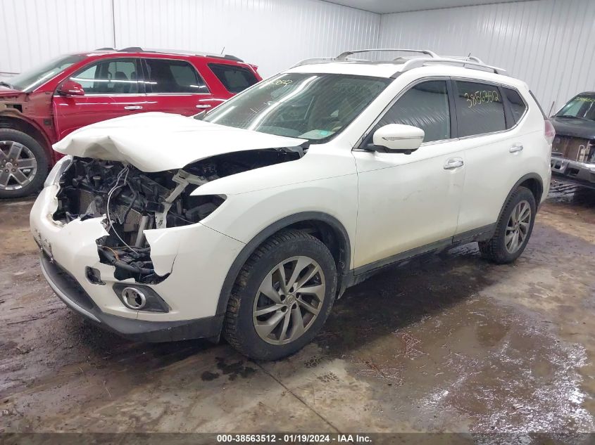 2015 NISSAN ROGUE S/SL/SV - 5N1AT2MV9FC838656