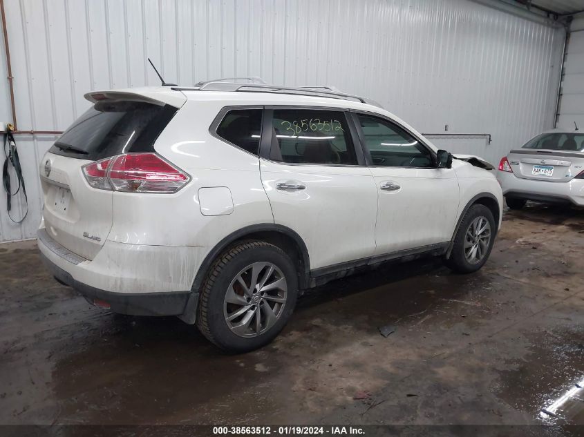 2015 NISSAN ROGUE S/SL/SV - 5N1AT2MV9FC838656