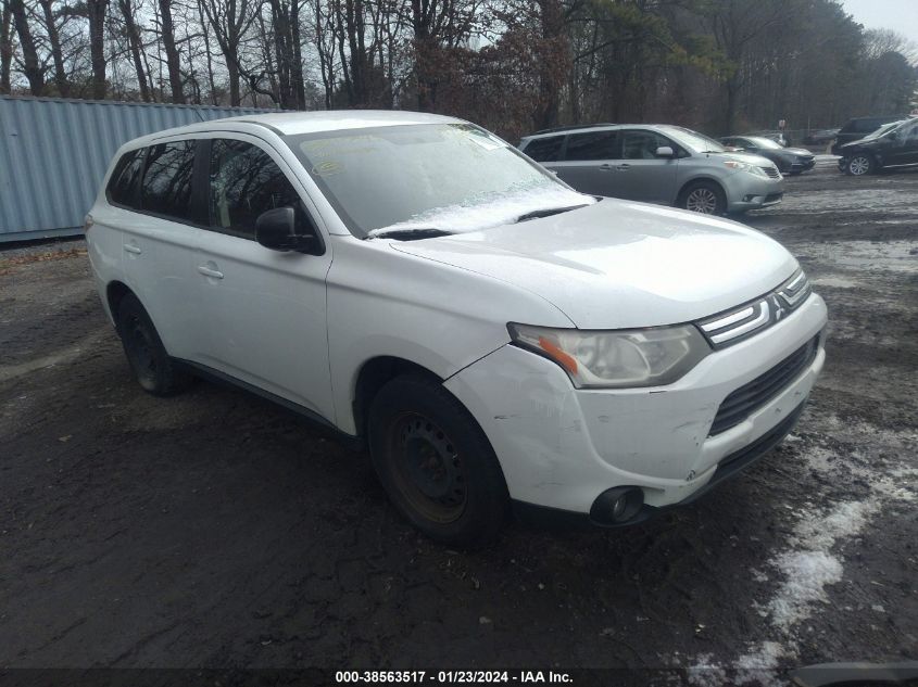2014 MITSUBISHI OUTLANDER ES - JA4AD2A30EZ006231