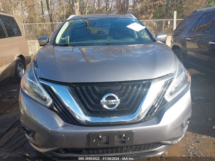 2018 NISSAN MURANO SL - 5N1AZ2MHXJN182537