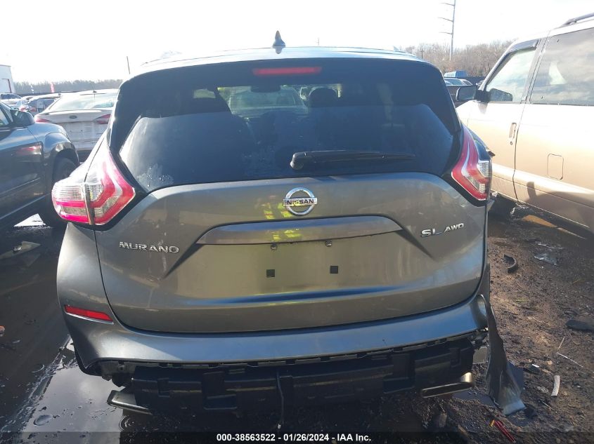 2018 NISSAN MURANO SL - 5N1AZ2MHXJN182537