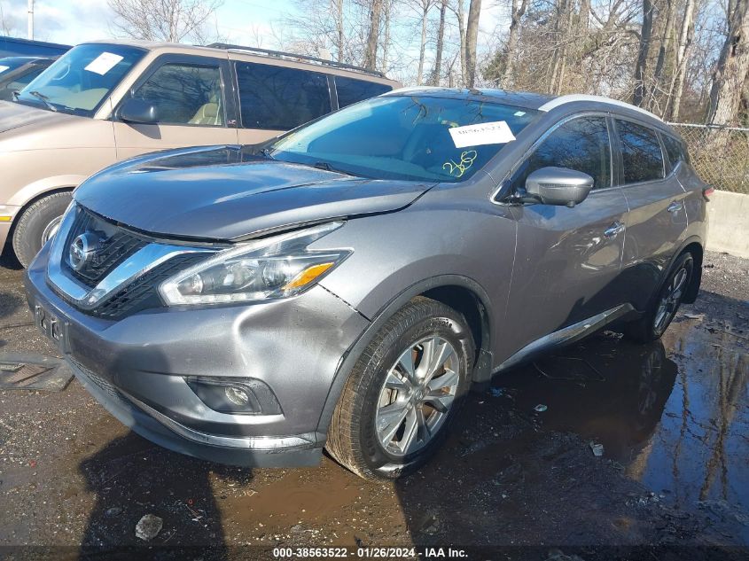 2018 NISSAN MURANO SL - 5N1AZ2MHXJN182537