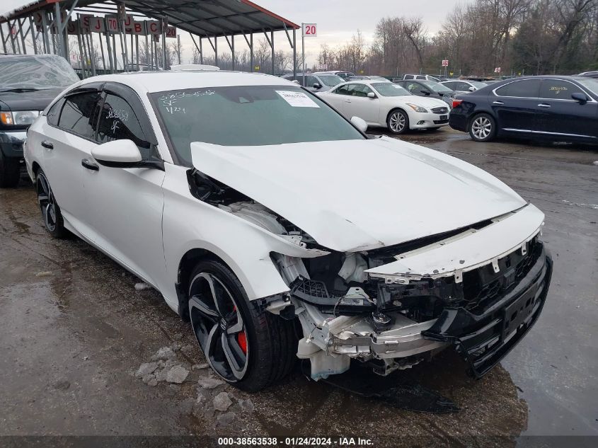 2019 HONDA ACCORD SPORT - 1HGCV1F37KA041245
