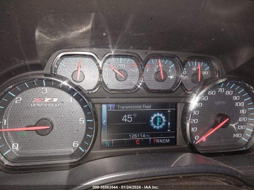 2015 CHEVROLET SILVERADO 1500 2LZ - 1GCVKSEC5FZ151595