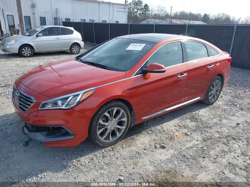 2015 HYUNDAI SONATA LIMITED 2.0T - 5NPE34AB2FH148179