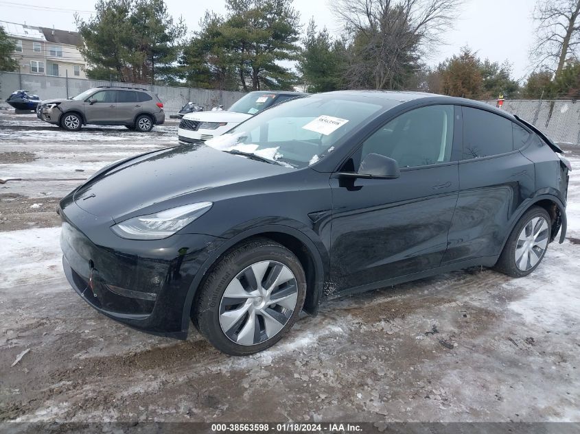 2023 TESLA MODEL Y AWD/PERFORMANCE DUAL MOTOR ALL-WHEEL DRIVE - 7SAYGDEF2PA049702