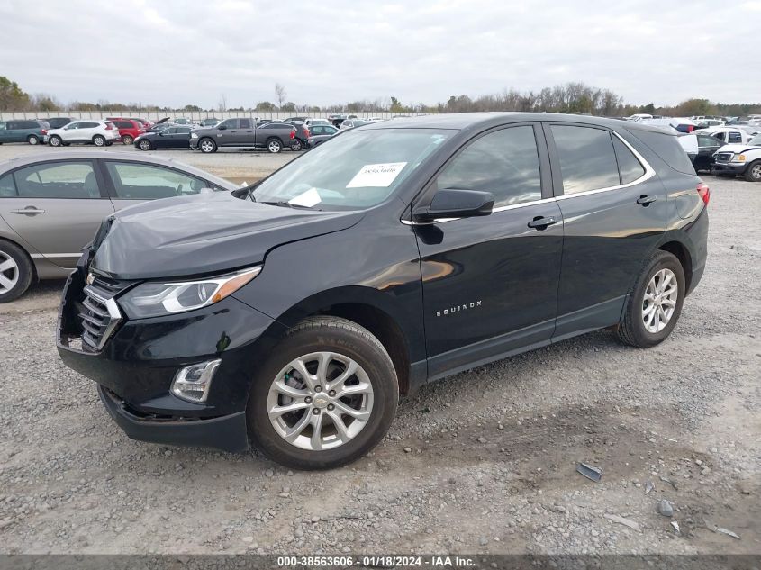 2021 CHEVROLET EQUINOX FWD LT - 3GNAXKEV4ML398877