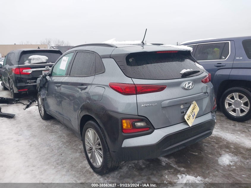 VIN KM8K22AA7LU402502 2020 HYUNDAI KONA SEL