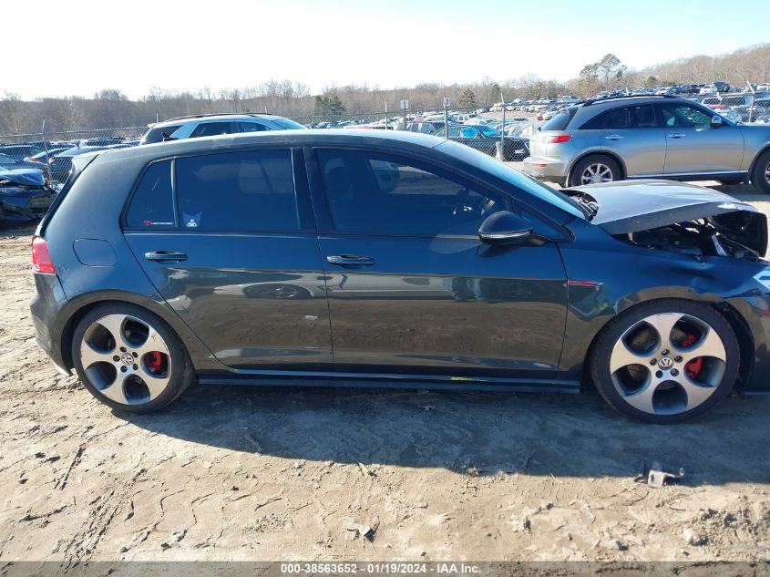 3VW4T7AU3HM071220 | 2017 VOLKSWAGEN GOLF GTI