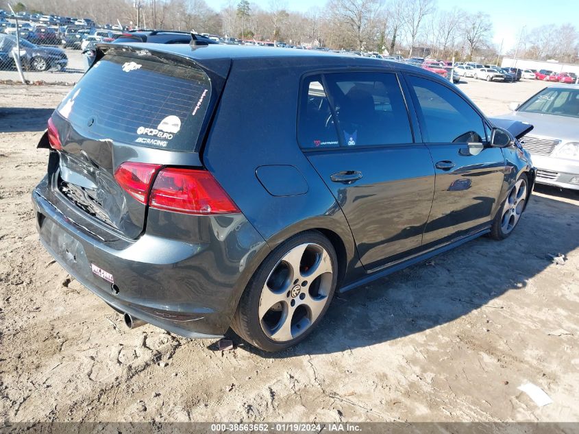 3VW4T7AU3HM071220 | 2017 VOLKSWAGEN GOLF GTI