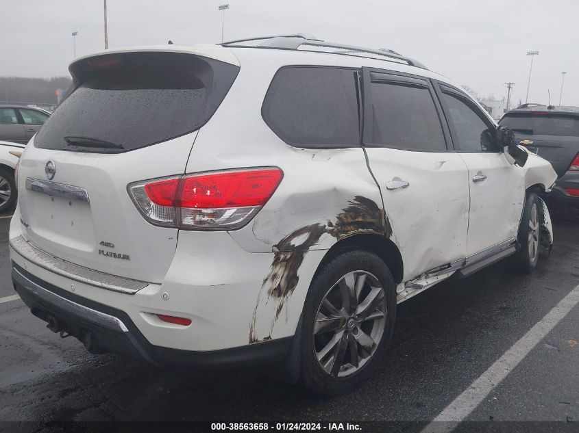 2013 NISSAN PATHFINDER S/SV/SL/PLATINUM - 5N1AR2MM8DC655185