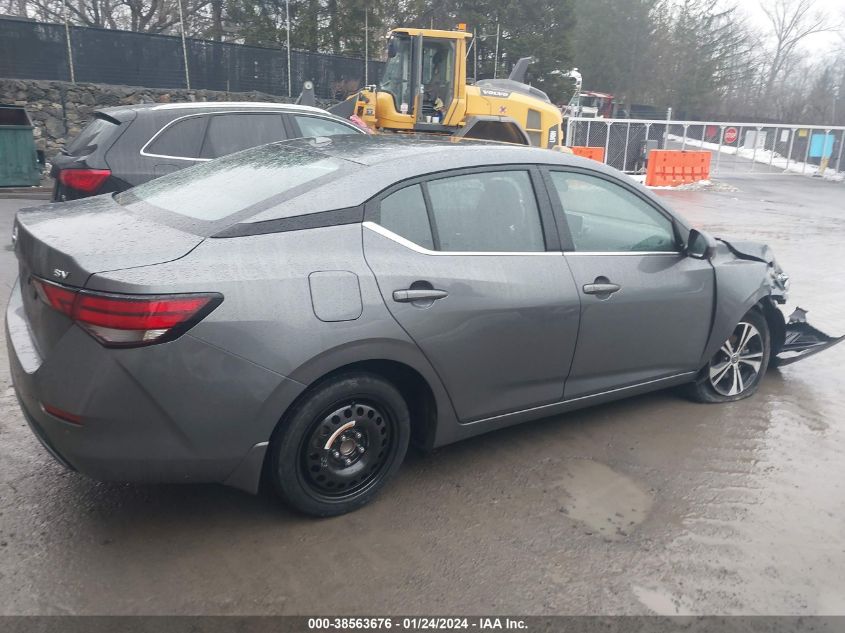 2022 NISSAN SENTRA SV XTRONIC CVT - 3N1AB8CV2NY250375