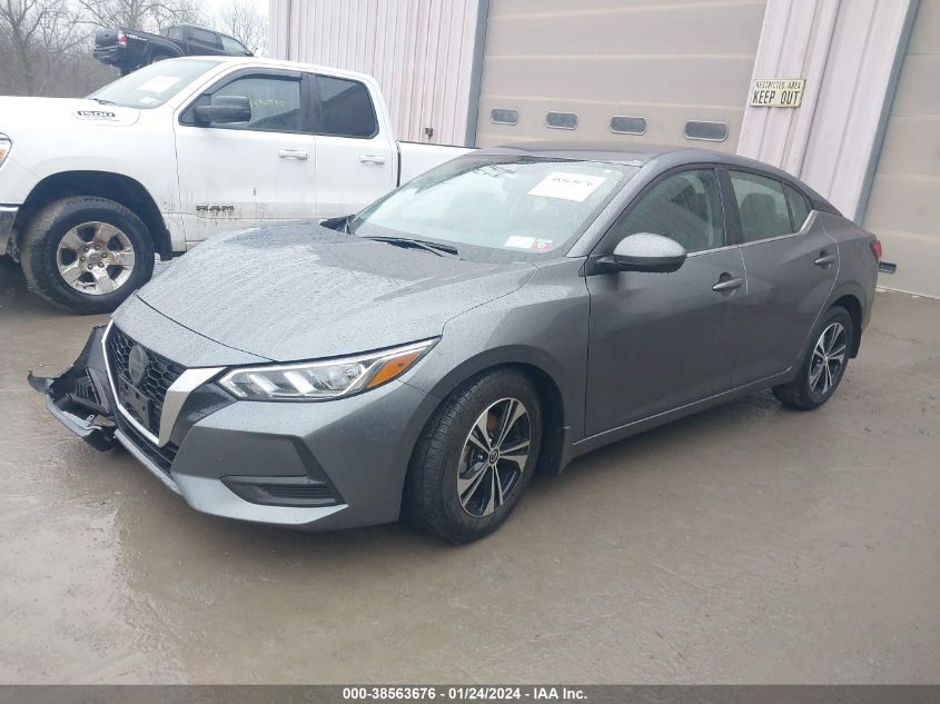 2022 NISSAN SENTRA SV XTRONIC CVT - 3N1AB8CV2NY250375