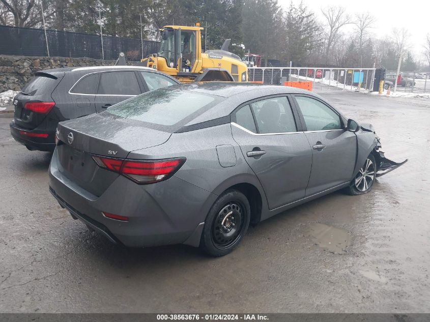 2022 NISSAN SENTRA SV XTRONIC CVT - 3N1AB8CV2NY250375