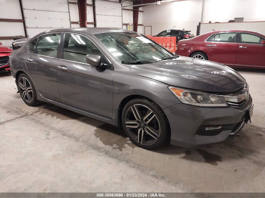 2016 HONDA ACCORD SPORT - 1HGCR2F54GA138342