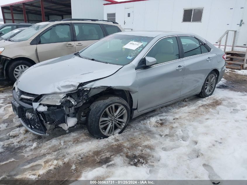 2015 TOYOTA CAMRY SE - 4T1BF1FK3FU075326
