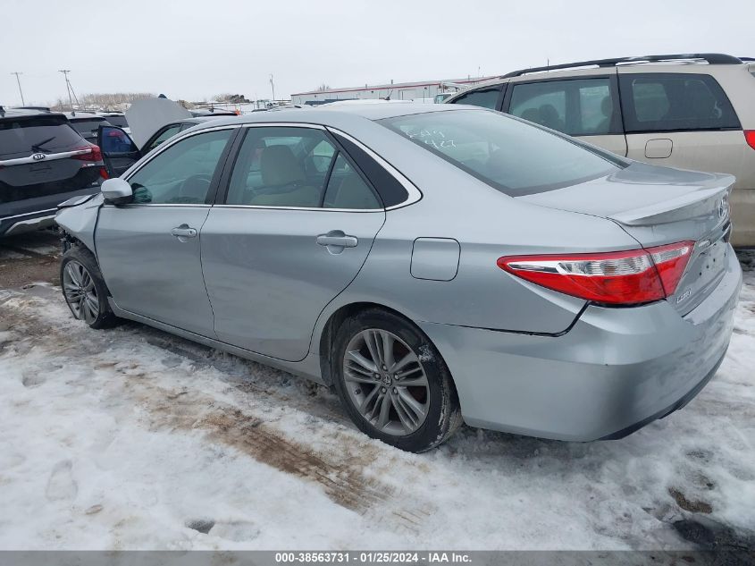 2015 TOYOTA CAMRY SE - 4T1BF1FK3FU075326