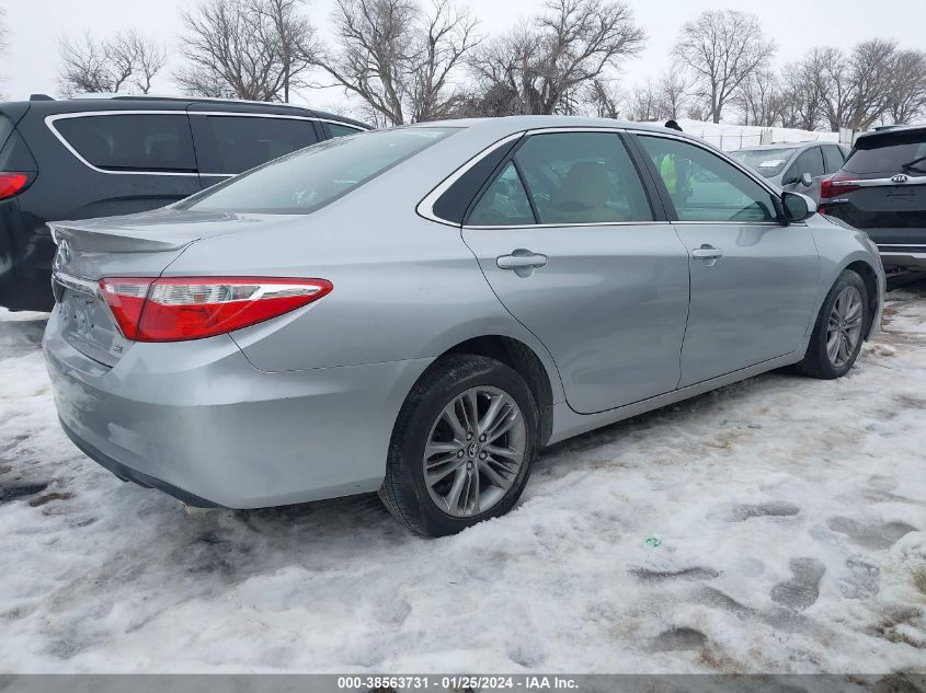 2015 TOYOTA CAMRY SE - 4T1BF1FK3FU075326