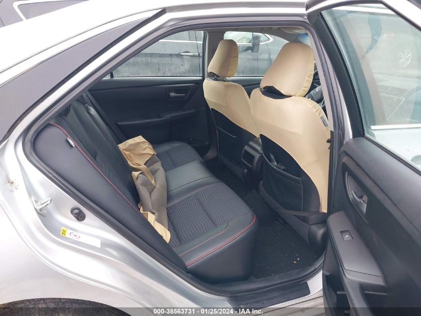 2015 TOYOTA CAMRY SE - 4T1BF1FK3FU075326