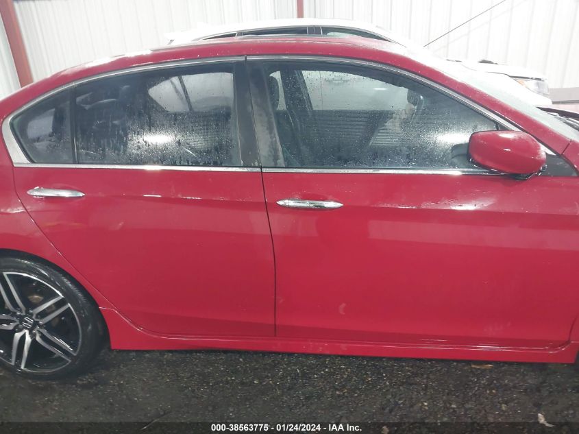 2016 HONDA ACCORD SPORT - 1HGCR2F59GA145674