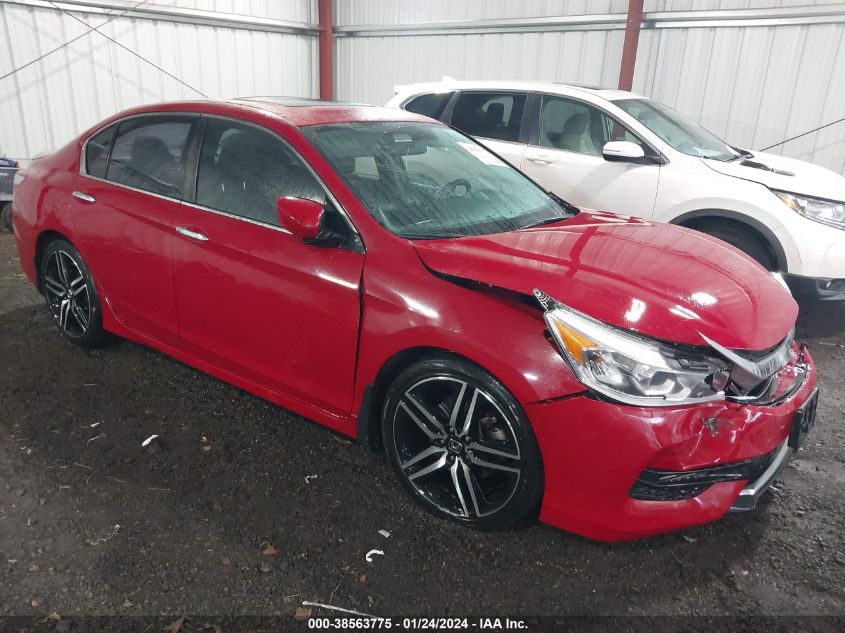 2016 HONDA ACCORD SPORT - 1HGCR2F59GA145674