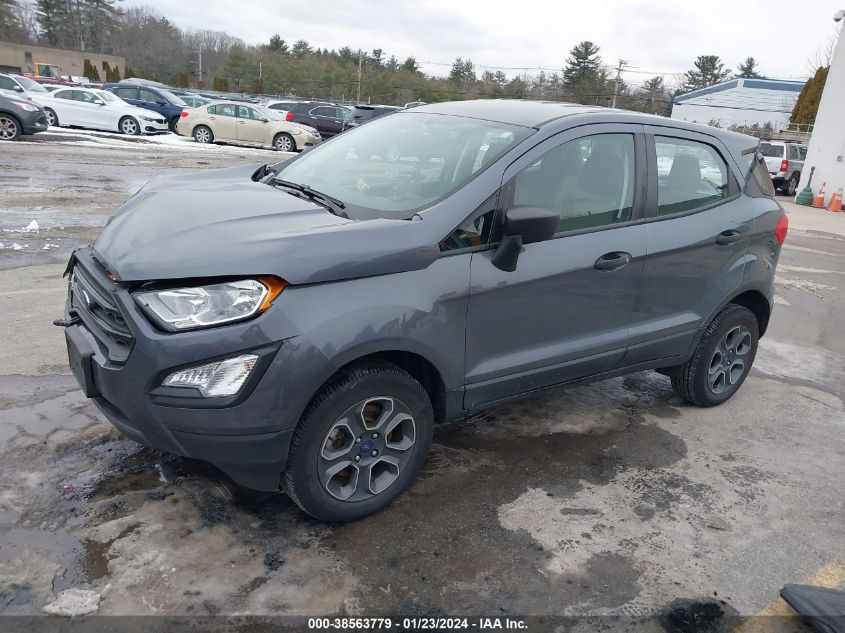 2018 FORD ECOSPORT S - MAJ6P1SL7JC163916