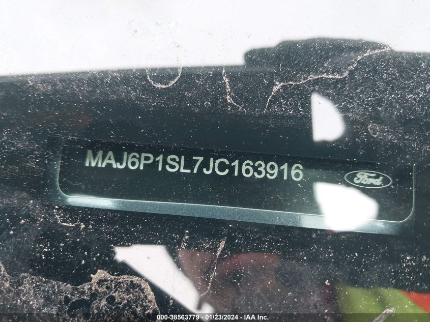 2018 FORD ECOSPORT S - MAJ6P1SL7JC163916