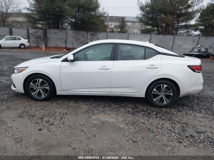 VIN 3N1AB8CV4PY268606 2023 NISSAN SENTRA SV