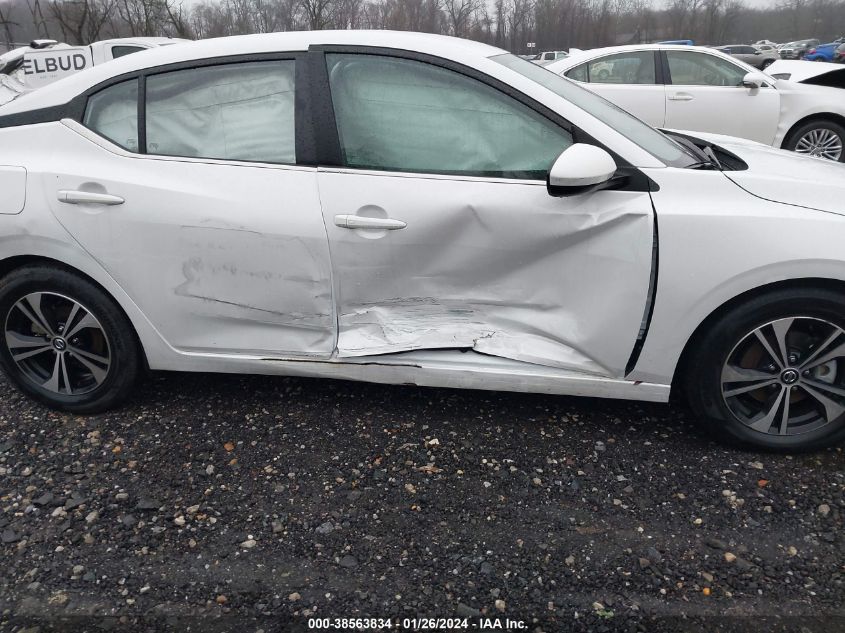 VIN 3N1AB8CV4PY268606 2023 NISSAN SENTRA SV