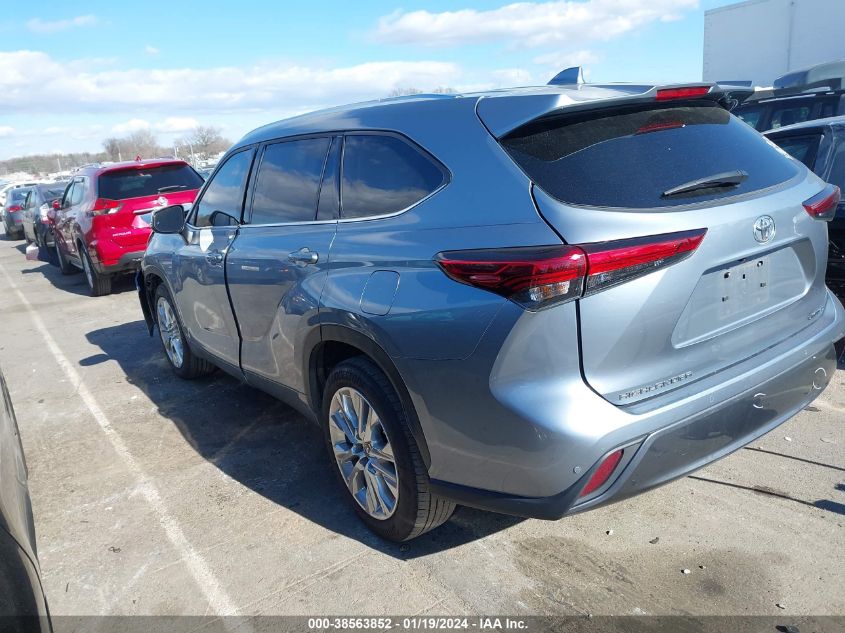 2023 TOYOTA HIGHLANDER LIMITED - 5TDKDRAH4PS015887