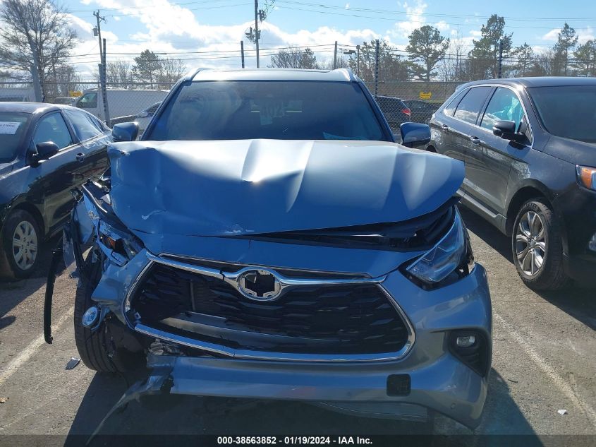 2023 TOYOTA HIGHLANDER LIMITED - 5TDKDRAH4PS015887