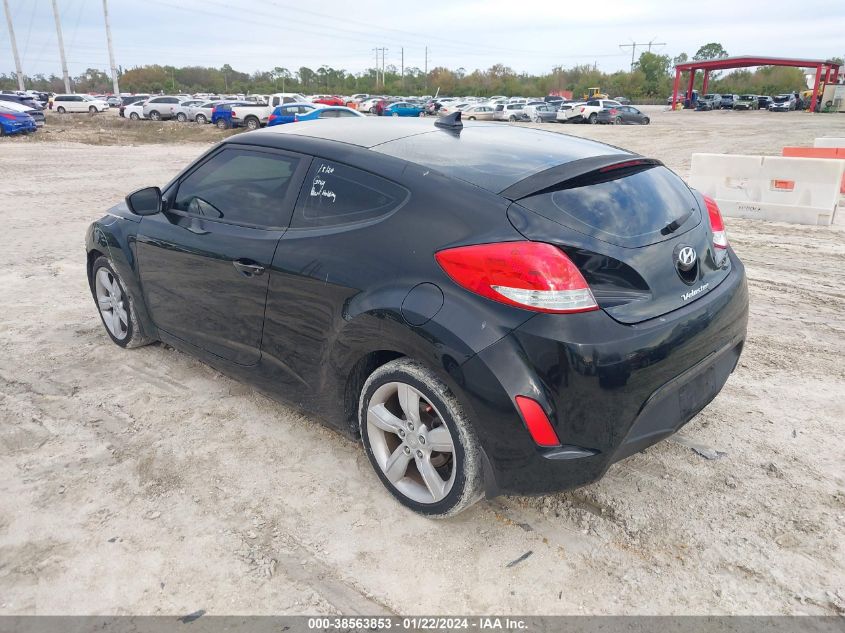 2013 HYUNDAI VELOSTER - KMHTC6AD1DU145616