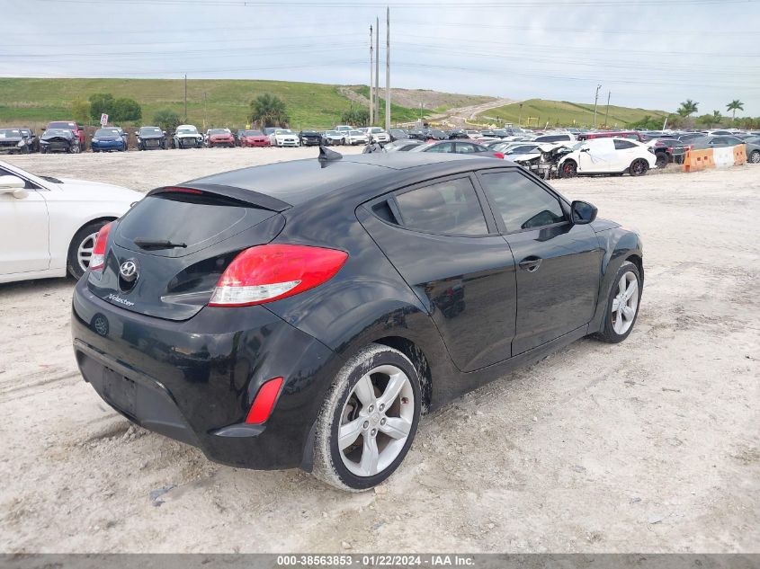 2013 HYUNDAI VELOSTER - KMHTC6AD1DU145616