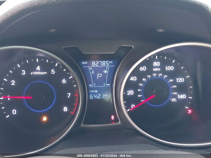 2013 HYUNDAI VELOSTER - KMHTC6AD1DU145616