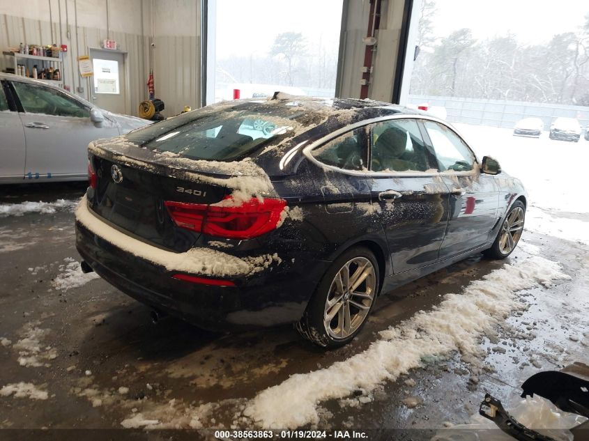 2018 BMW 340I GRAN TURISMO XDRIVE WBA8Y3C52JG451313