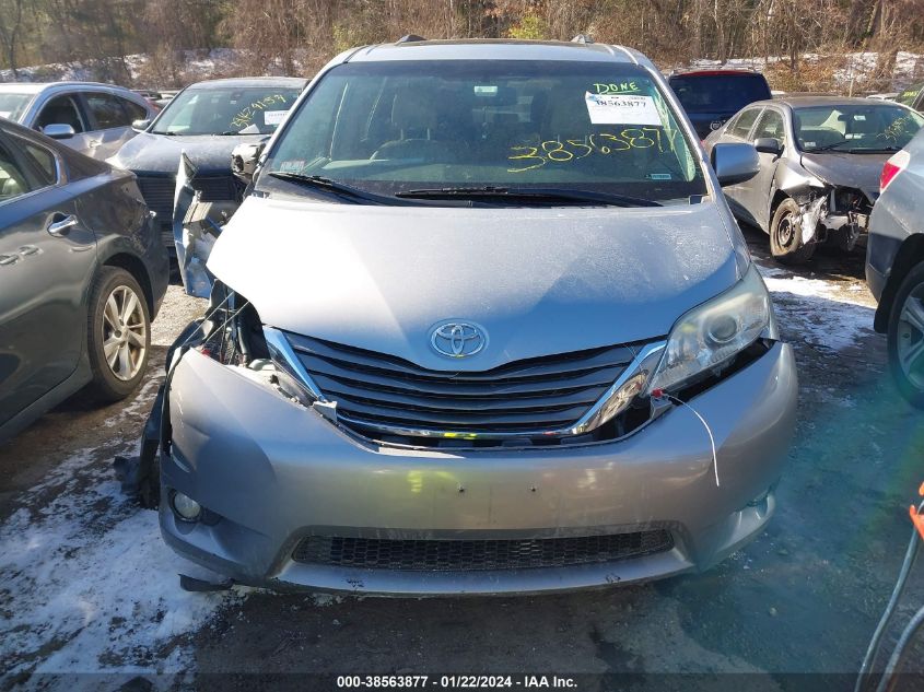 2013 TOYOTA SIENNA XLE/LIMITED - 5TDDK3DC2DS061807