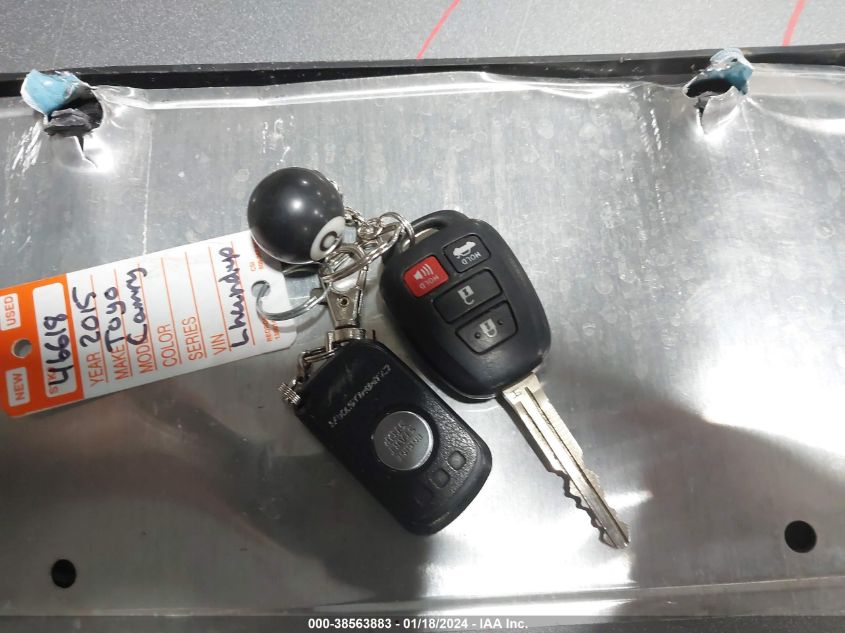 2015 TOYOTA CAMRY LE - 4T4BF1FK2FR448765
