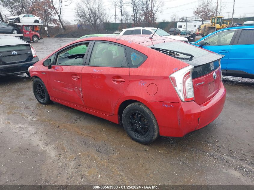 2013 TOYOTA PRIUS - JTDKN3DU5D5552353