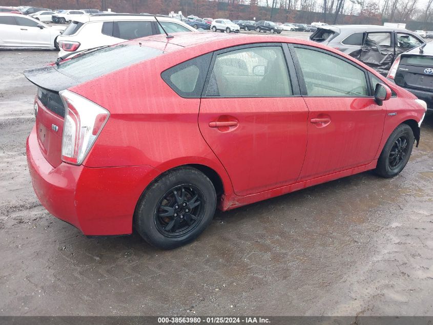 2013 TOYOTA PRIUS - JTDKN3DU5D5552353