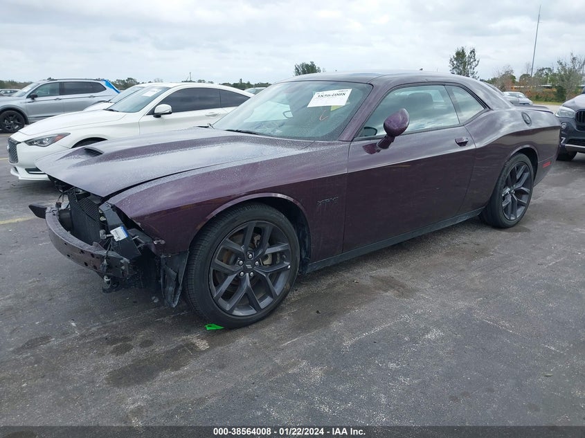 2022 DODGE CHALLENGER 5.7L V8 FI OHV 16V N(VIN: 2C3CDZBT7NH233989