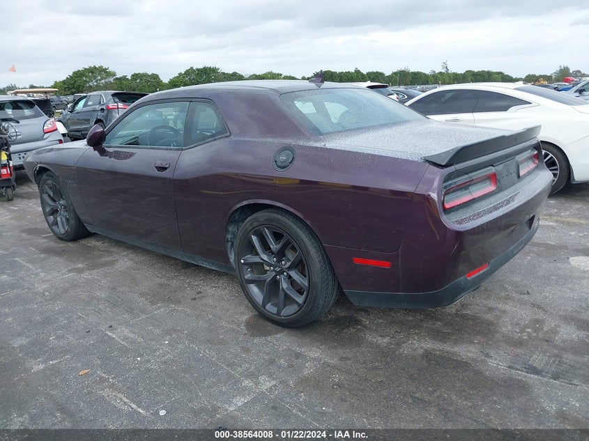 2022 DODGE CHALLENGER 5.7L V8 FI OHV 16V N(VIN: 2C3CDZBT7NH233989