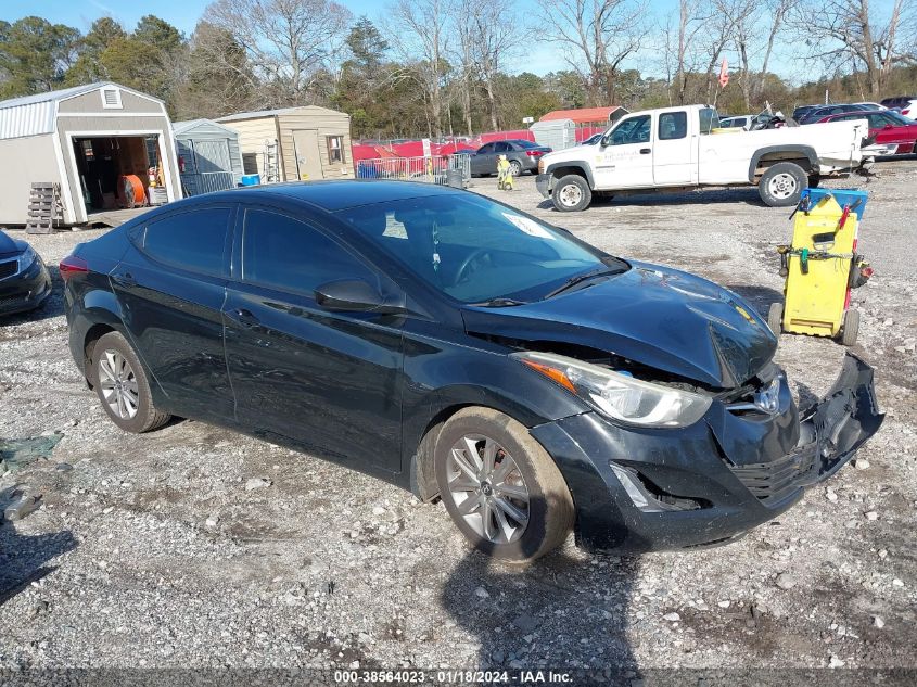 2016 HYUNDAI ELANTRA SE - 5NPDH4AE8GH698690