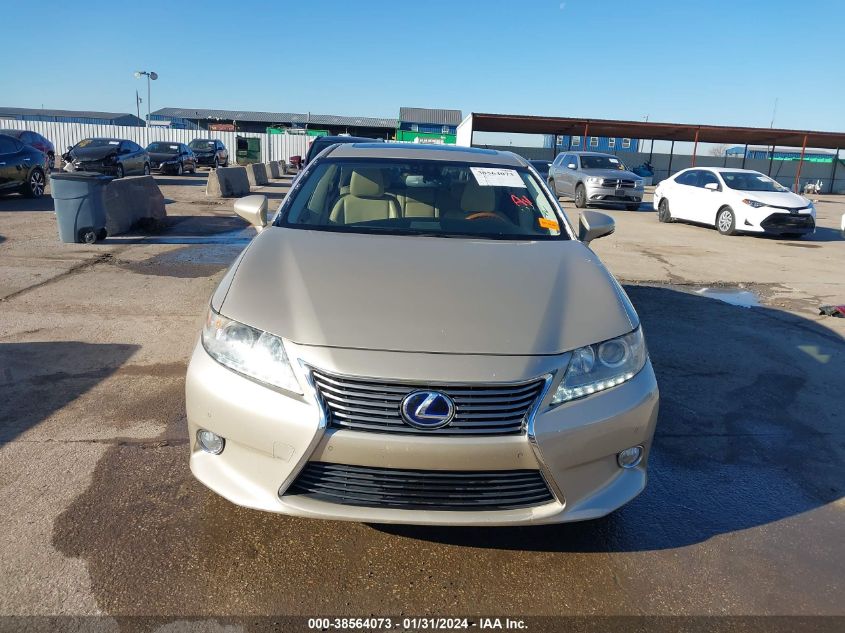 2013 LEXUS ES 300H - JTHBW1GG8D2004323