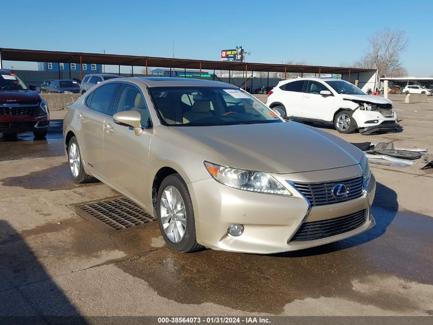 2013 LEXUS ES 300H - JTHBW1GG8D2004323
