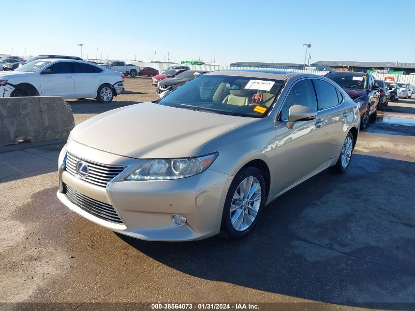 2013 LEXUS ES 300H - JTHBW1GG8D2004323