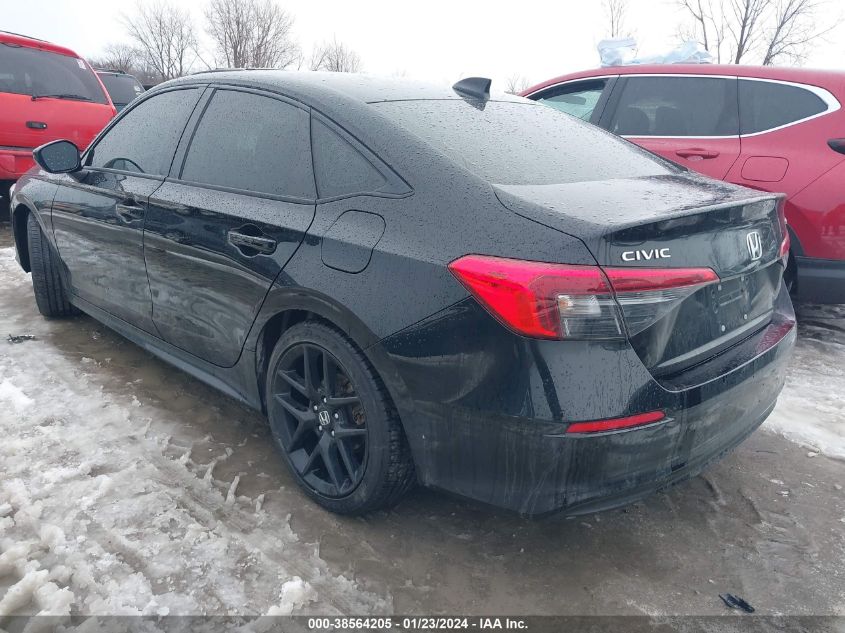 2022 HONDA CIVIC SPORT - 2HGFE2F5XNH519491