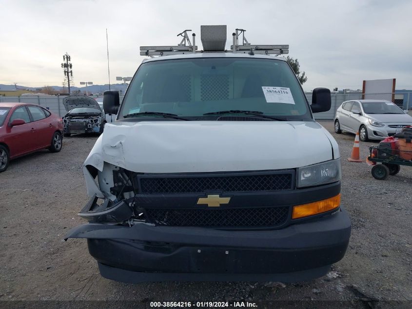 2019 CHEVROLET EXPRESS 2500 WORK VAN 1GCWGAFG3K1269641