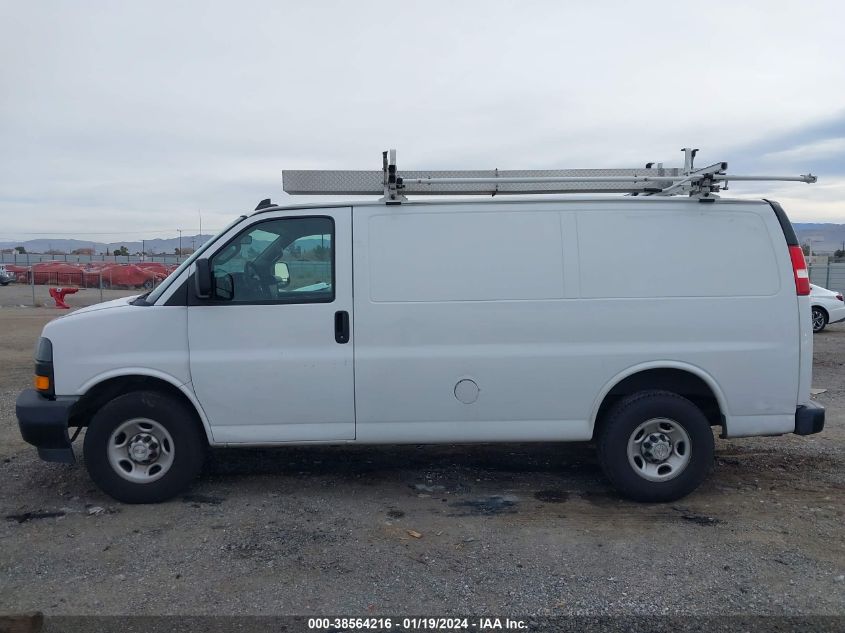 2019 CHEVROLET EXPRESS 2500 WORK VAN 1GCWGAFG3K1269641