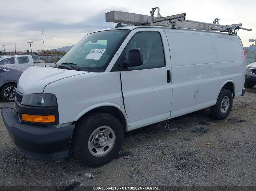 2019 CHEVROLET EXPRESS 2500 WORK VAN 1GCWGAFG3K1269641