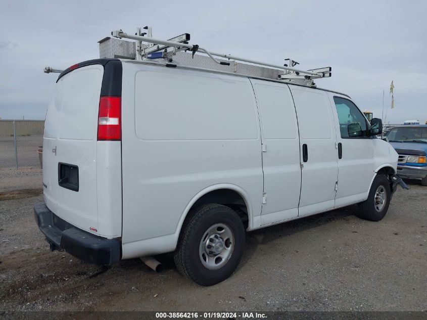2019 CHEVROLET EXPRESS 2500 WORK VAN 1GCWGAFG3K1269641